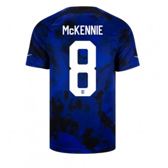 Herren Fußballbekleidung Vereinigte Staaten Weston McKennie #8 Auswärtstrikot WM 2022 Kurzarm